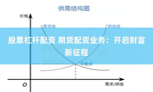 股票杠杆配资 期货配资业务：开启财富新征程