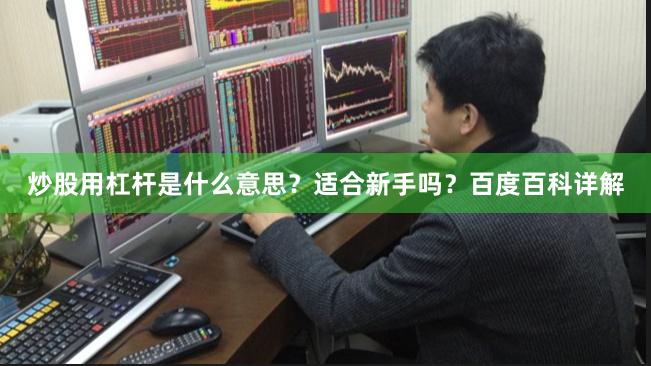 炒股用杠杆是什么意思？适合新手吗？百度百科详解