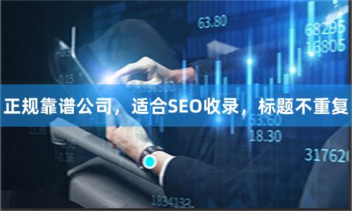 正规靠谱公司，适合SEO收录，标题不重复
